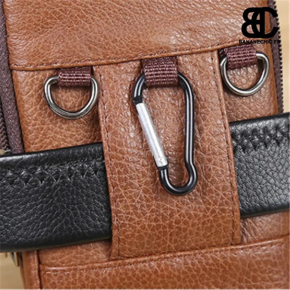 Sac banane cuir chic homme - Banane - Banane Chic ™