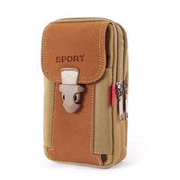 Sac banane cuir discret comp. multifonctions