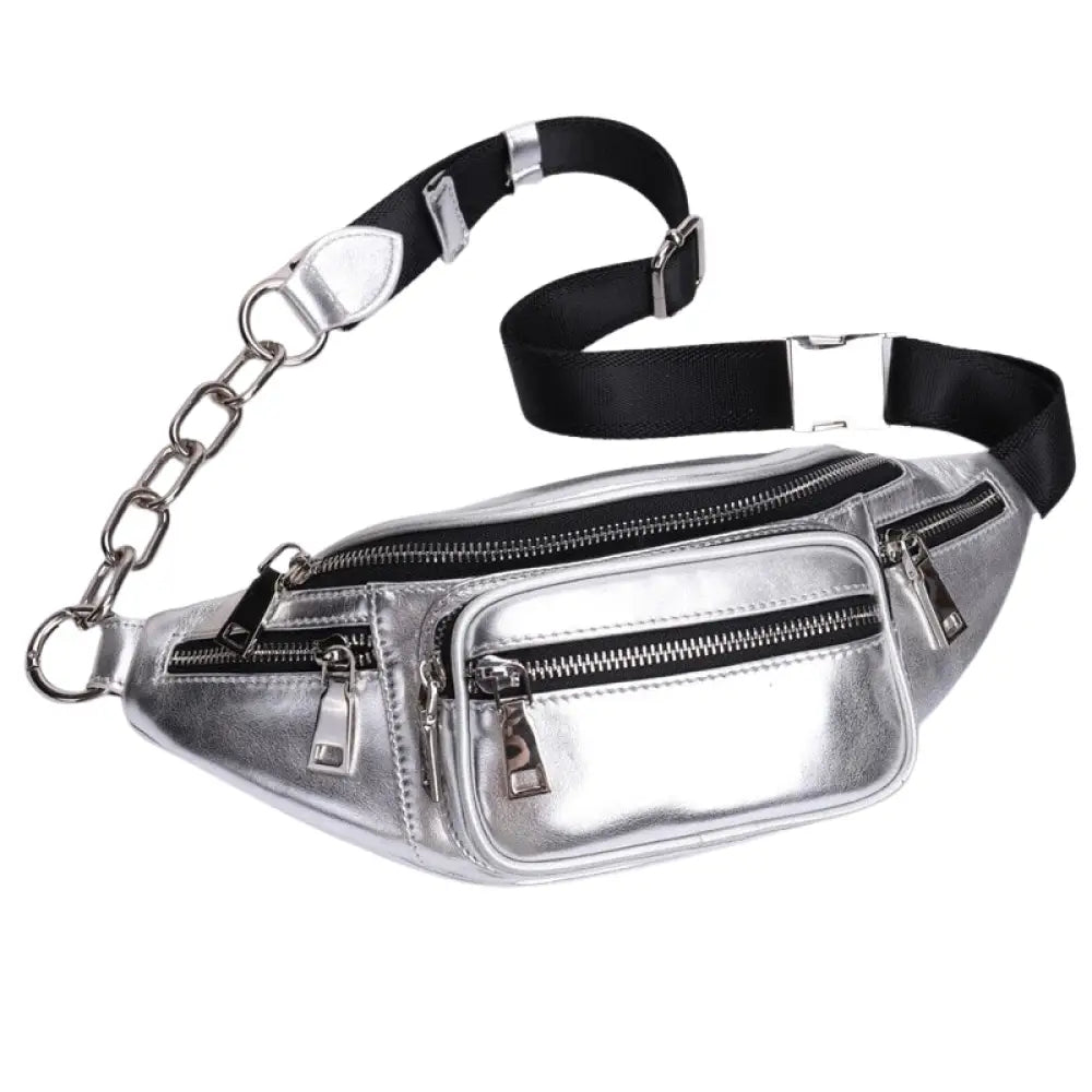 Sac Banane Cuir Métallisé - Sac Banane - Banane Chic ™