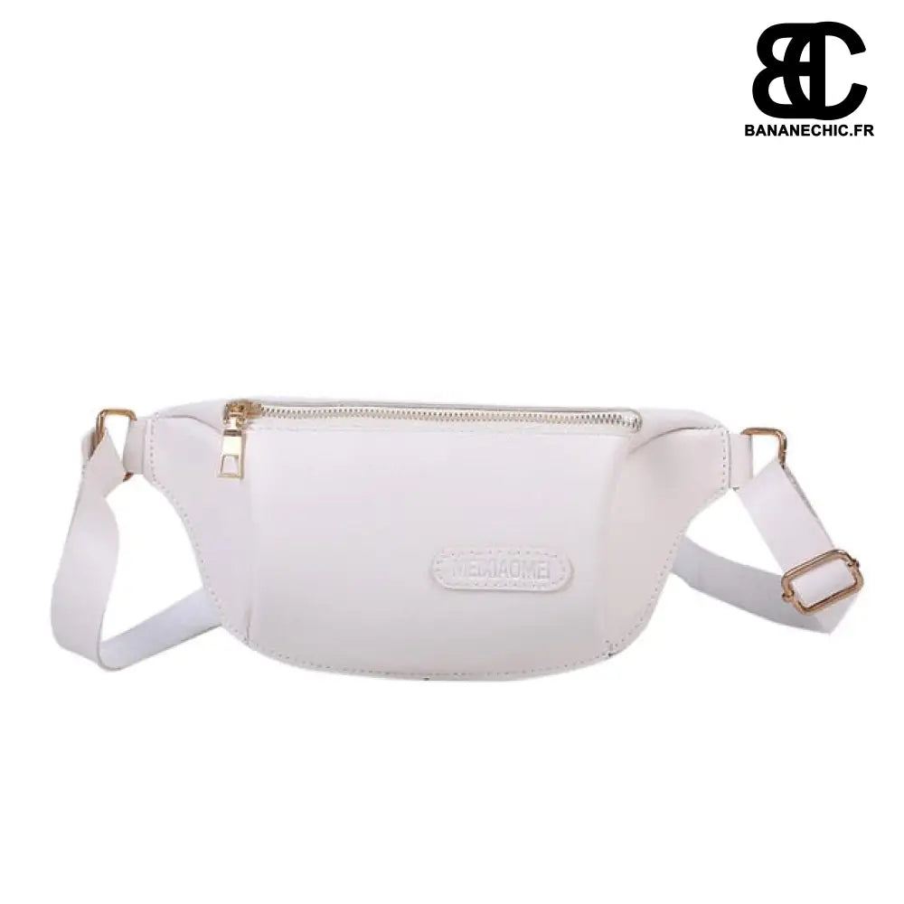 Sac banane cuir noir femme - Banane - Banane Chic ™