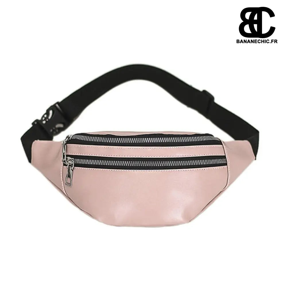 Sac banane cuir synthétique - Rose - Banane - Banane Chic ™