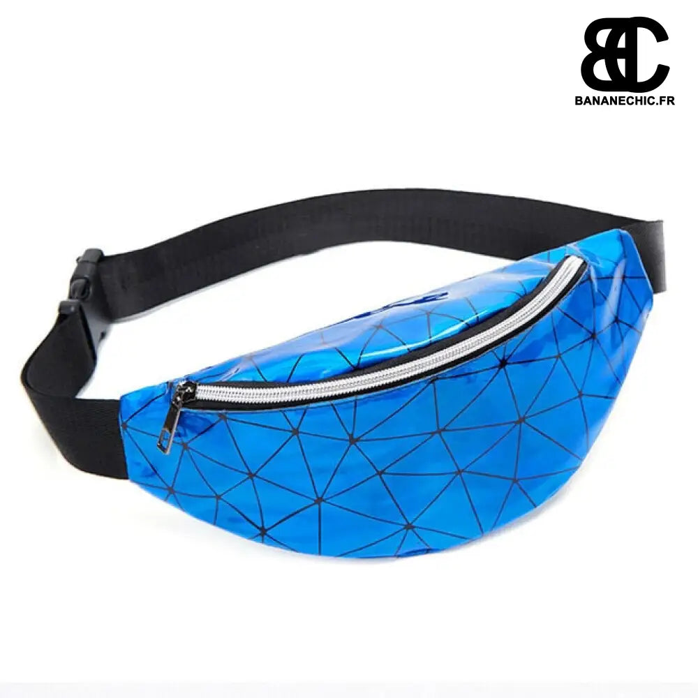 Sac banane doré féminin - Bleu - Banane - Banane Chic ™