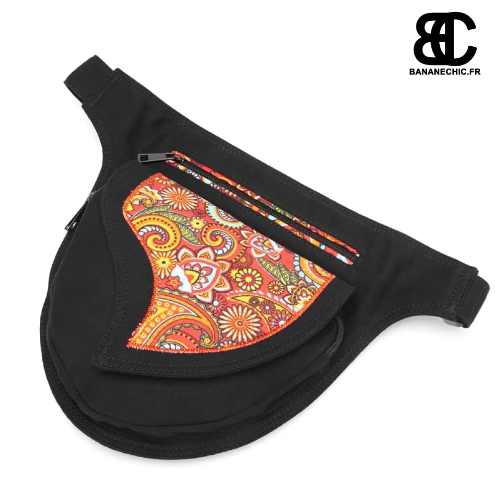 Sac banane en cuir marron - banane - Banane Chic ™