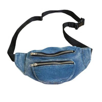 Sac banane en jean