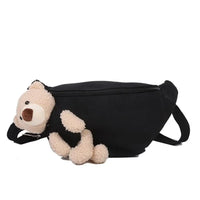 Sac banane en peluche