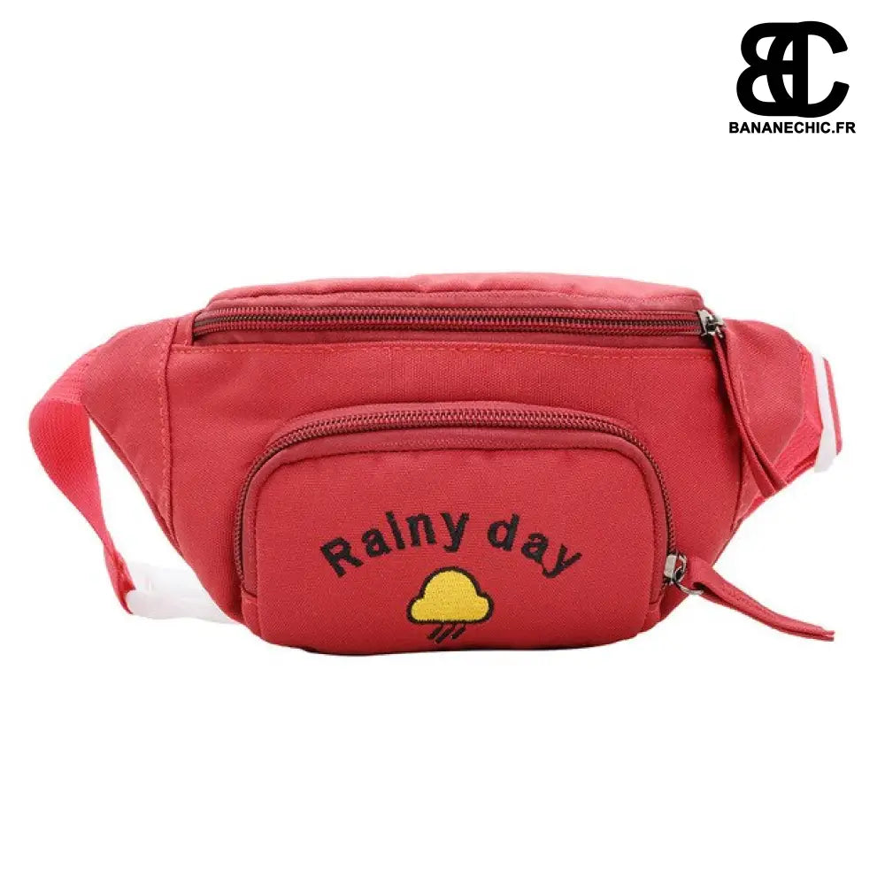 Sac banane enfant drôle - Rouge - Banane - Banane Chic ™