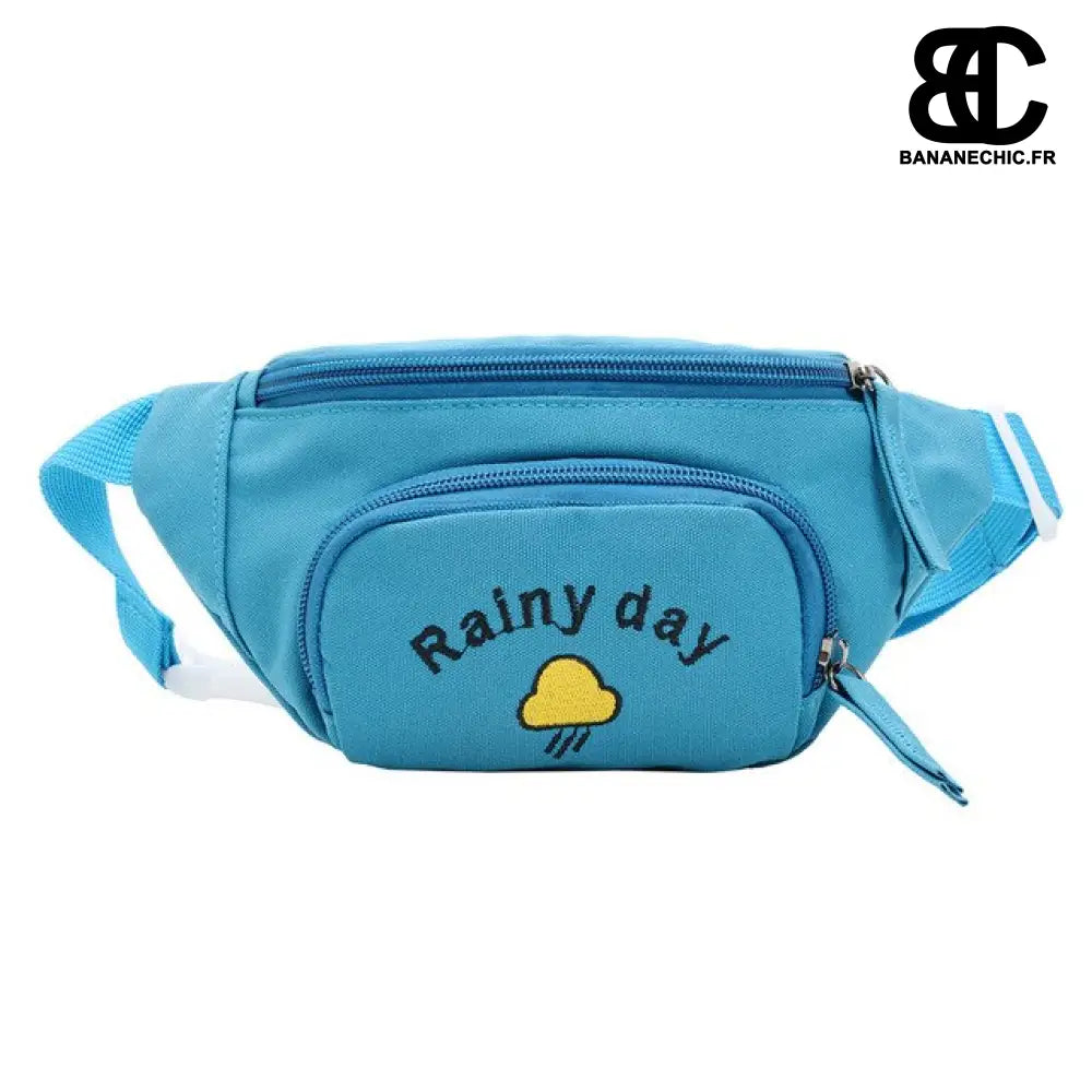 Sac banane enfant drôle - Bleu - Banane - Banane Chic ™
