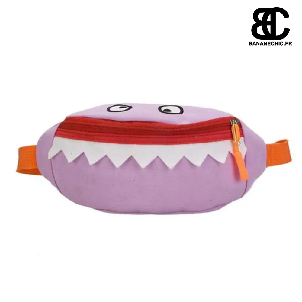 Sac banane enfant kawaii cartoon - Violet - Banane - Banane