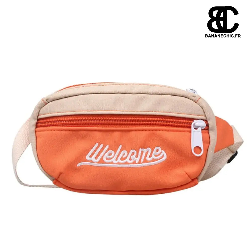 Sac banane enfant unisex décontracté - Orange - Banane -