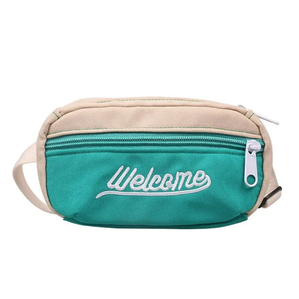 Sac banane enfant unisex décontracté - Vert - Banane -