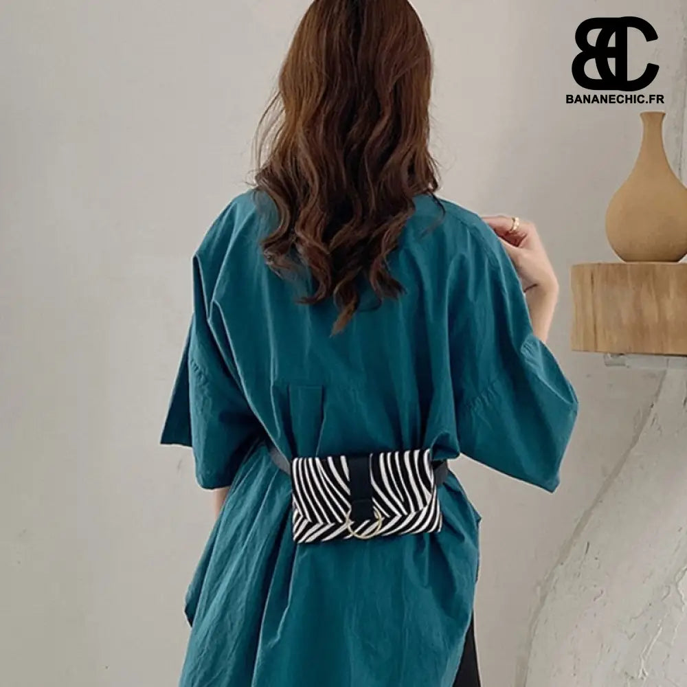 Sac banane enveloppe cuir chic - Banane - Banane Chic ™