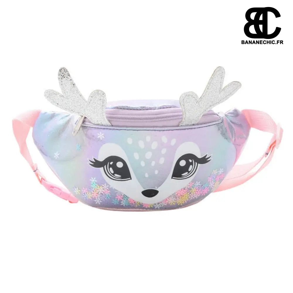 Sac banane faon enfant - Argent - Banane - Banane Chic ™