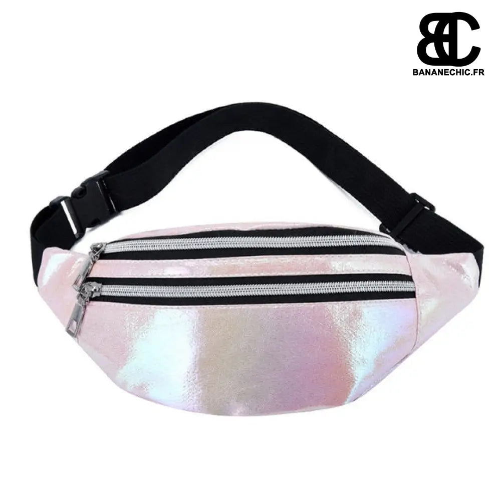 Sac banane femme argent - Rose - Banane - Banane Chic ™