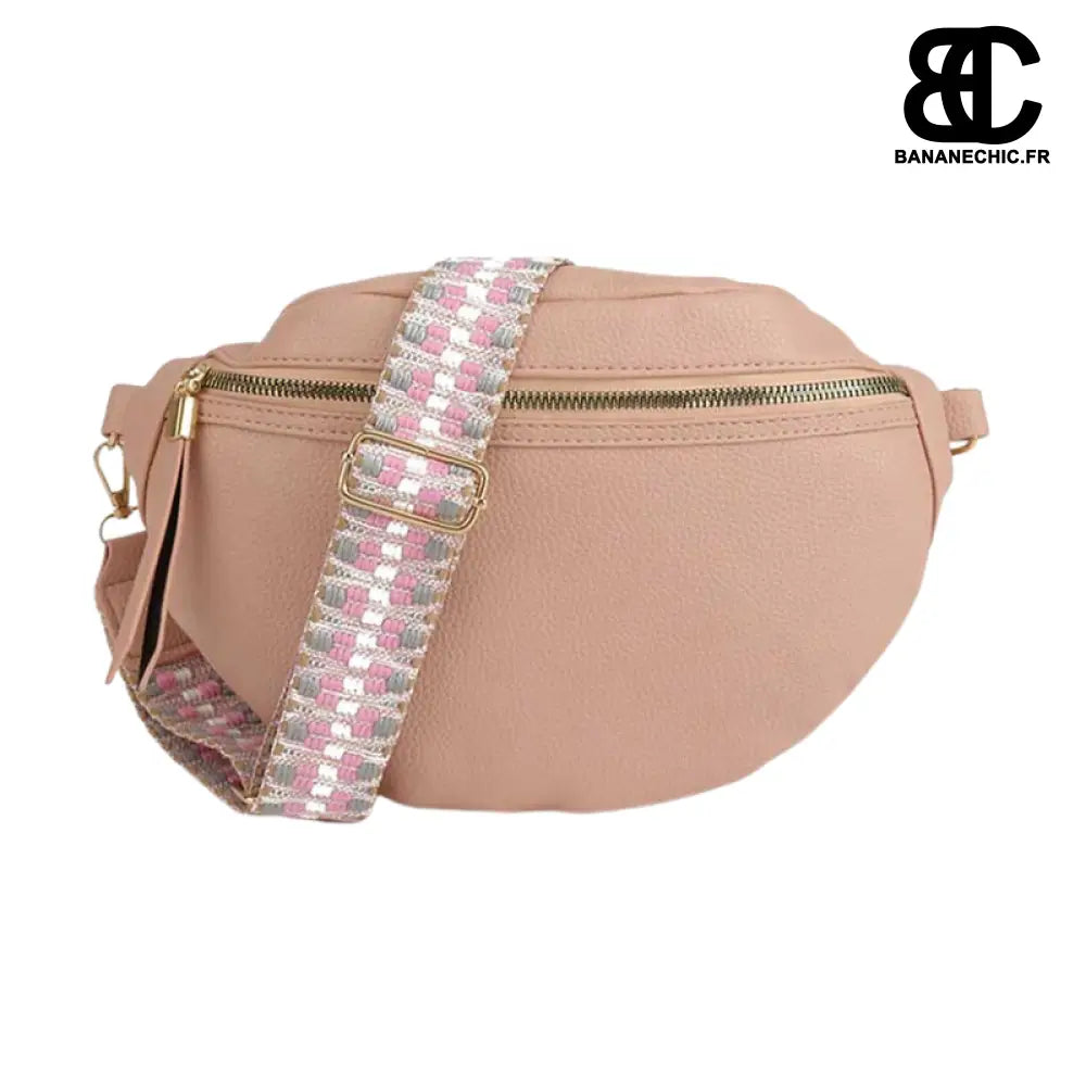 Sac Banane Femme Bandoulière Mode - Corail - Sac Banane -