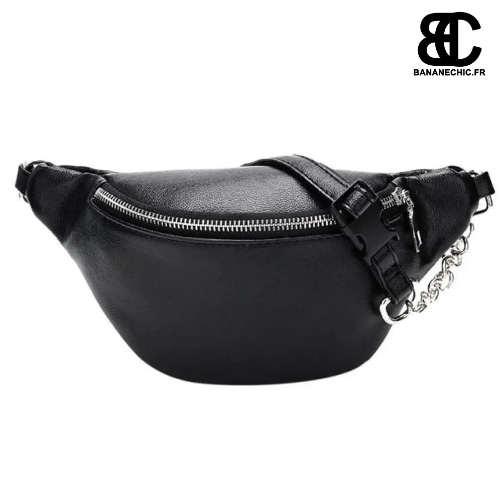 Sac banane femme blanc - Noir - Banane - Banane Chic ™