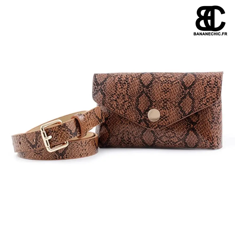 Sac banane femme ceinture ajustable - Modèle - 3 - Banane -