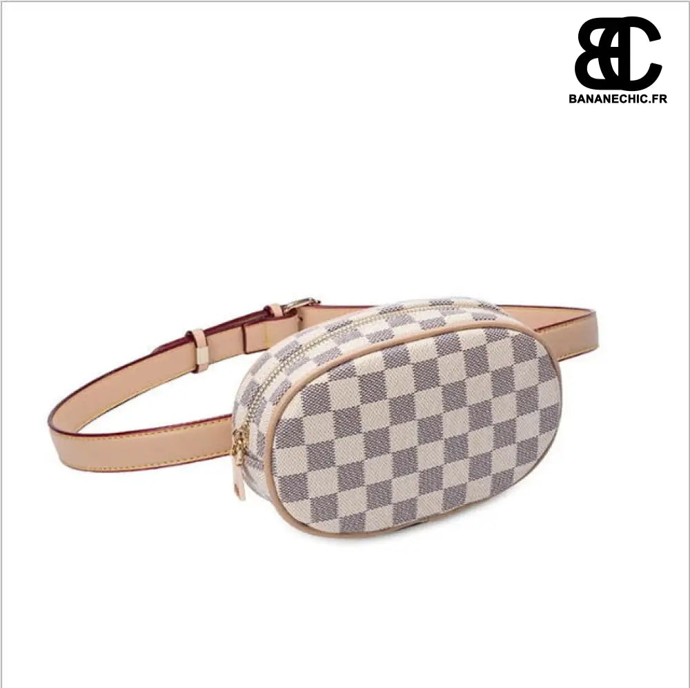 Sac banane femme ceinture mode - Blanc - Banane - Banane