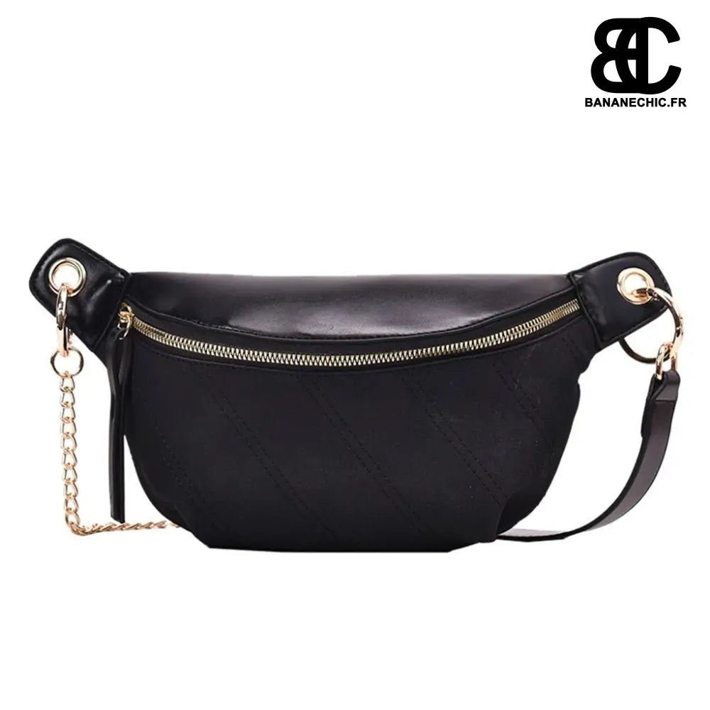 Sac banane femme chic - Noir - Banane - Banane Chic ™