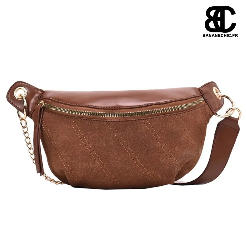 Sac banane femme chic - Marron - Banane - Banane Chic ™