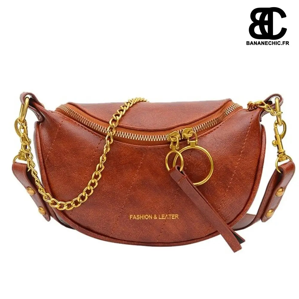 Sac banane femme chic - Marron - Banane - Banane Chic ™