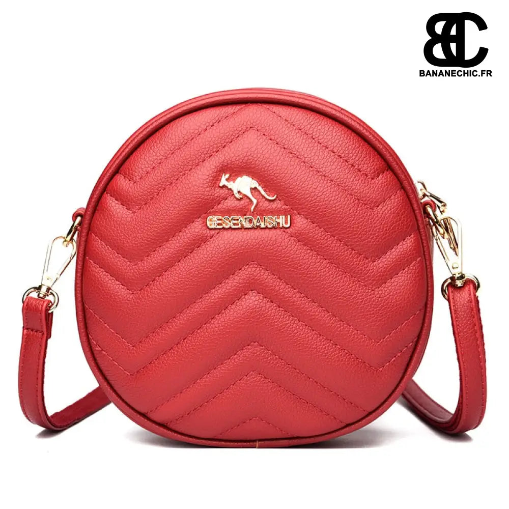 Sac banane femme chic - Rouge / 30cm à 50cm - Banane -