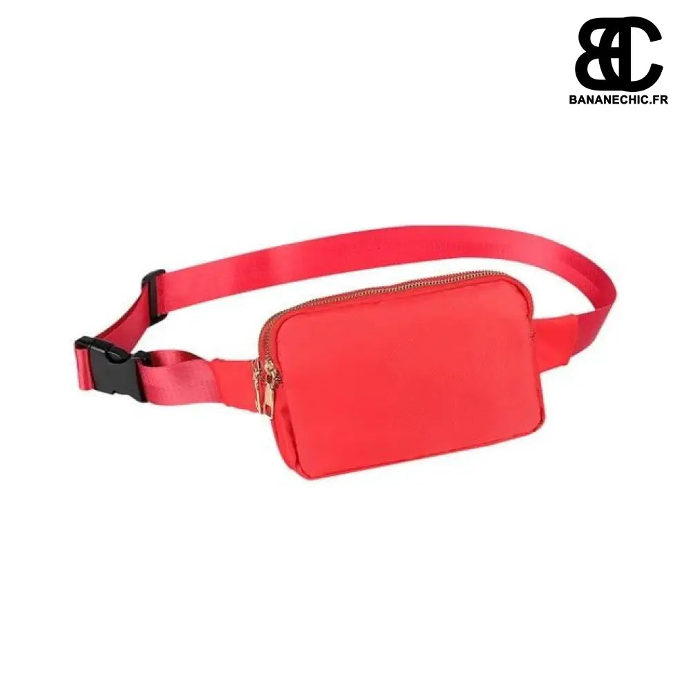 Sac banane femme chic et pratique - Rouge - Banane - Banane