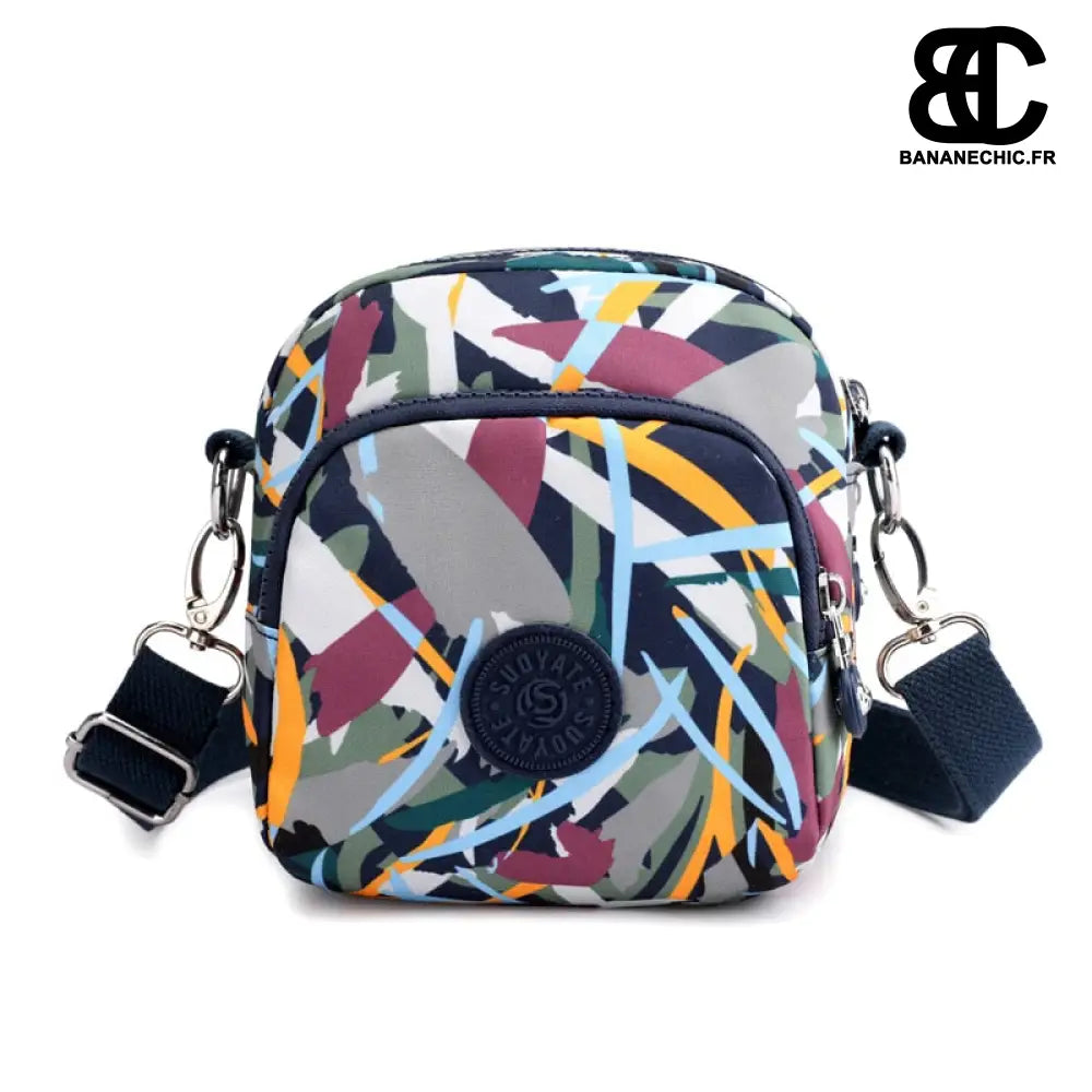 Sac banane femme coloré stylé - Géométrique - Banane -