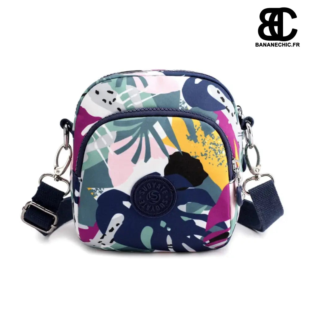 Sac banane femme coloré stylé - Feuilles - Banane - Banane
