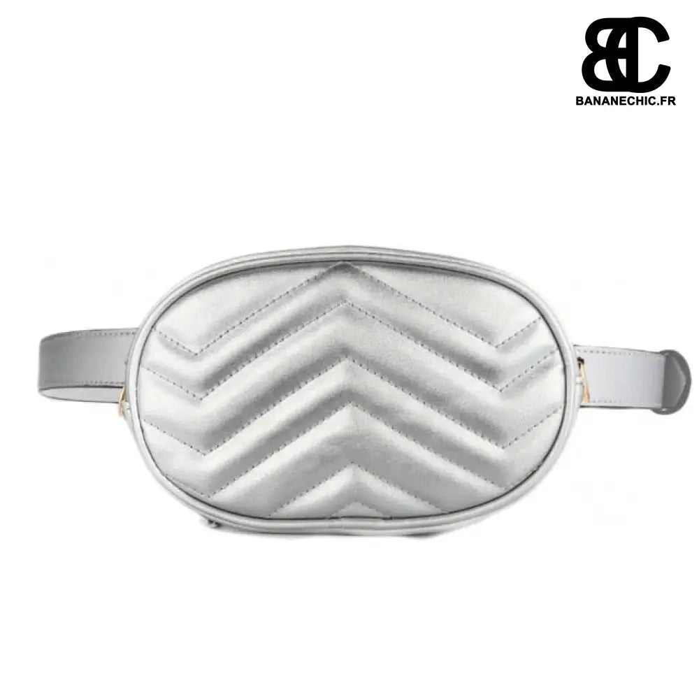 Sac banane femme compact - Argent - Banane - Banane Chic ™