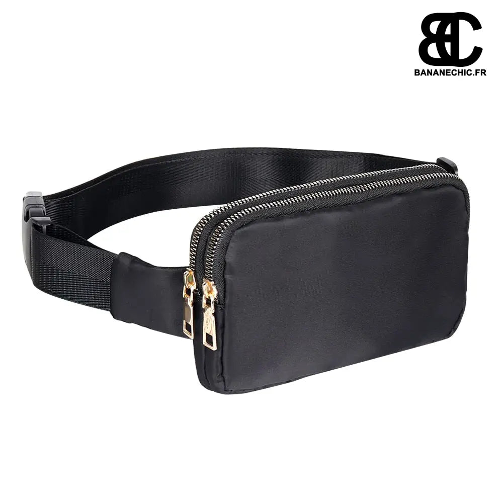 Sac banane femme cuir chic - Noir - banane - Banane Chic ™
