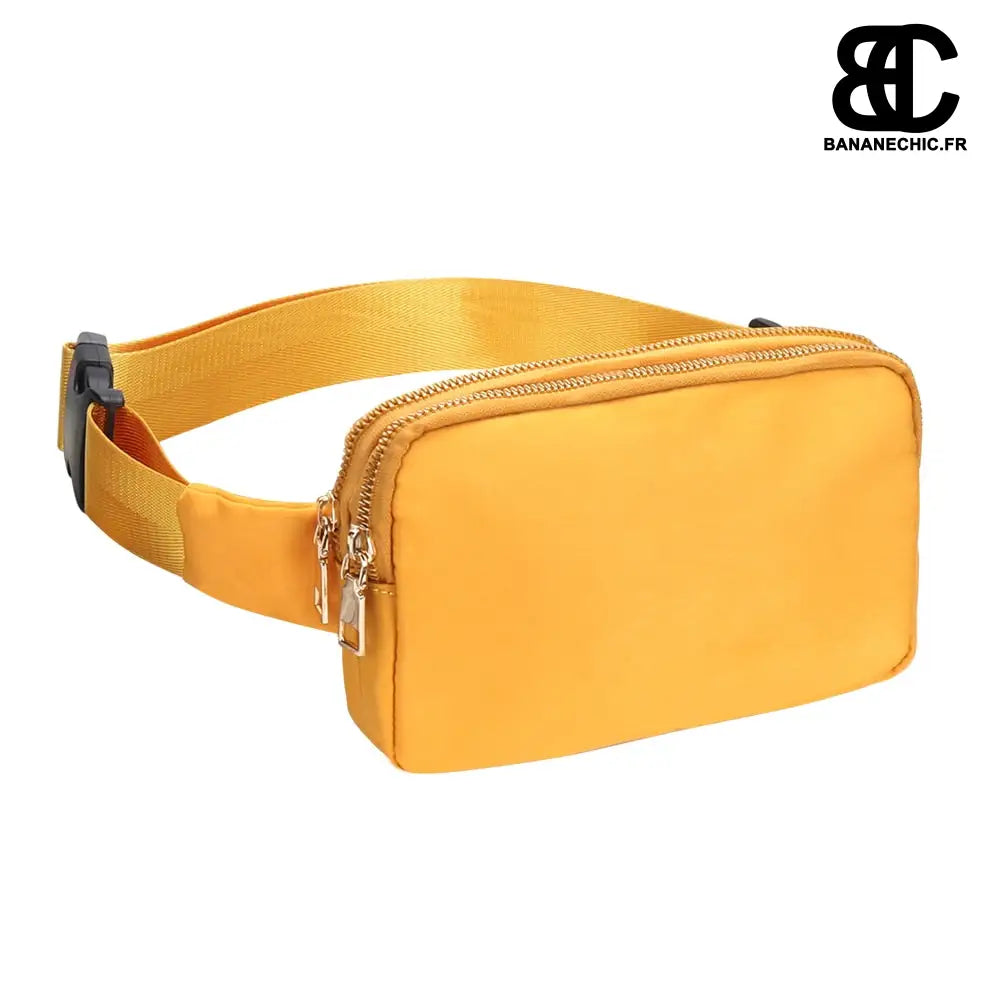 Sac banane femme cuir chic - Jaune - banane - Banane Chic ™
