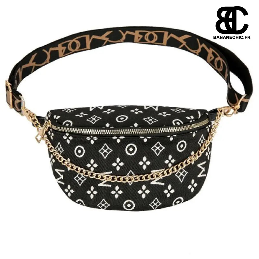 Sac banane femme élégant tendance - Noir - Banane - Banane