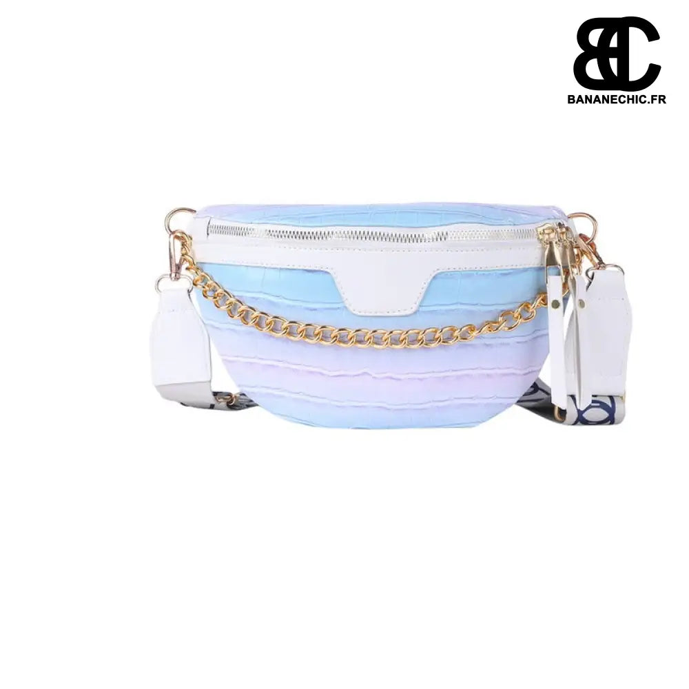 Sac banane femme fashion multifonctions - Bleu - Banane -