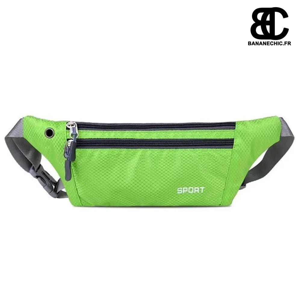 Sac banane femme léger sportif - Vert - Banane - Banane Chic