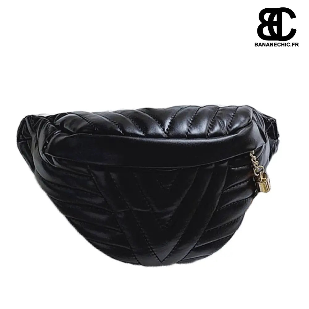 Sac banane femme luxe - Noir - Banane - Banane Chic ™