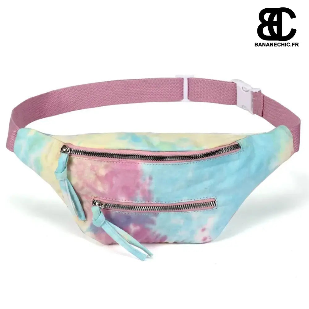 Sac banane femme multicolore tendance - multicolor - banane