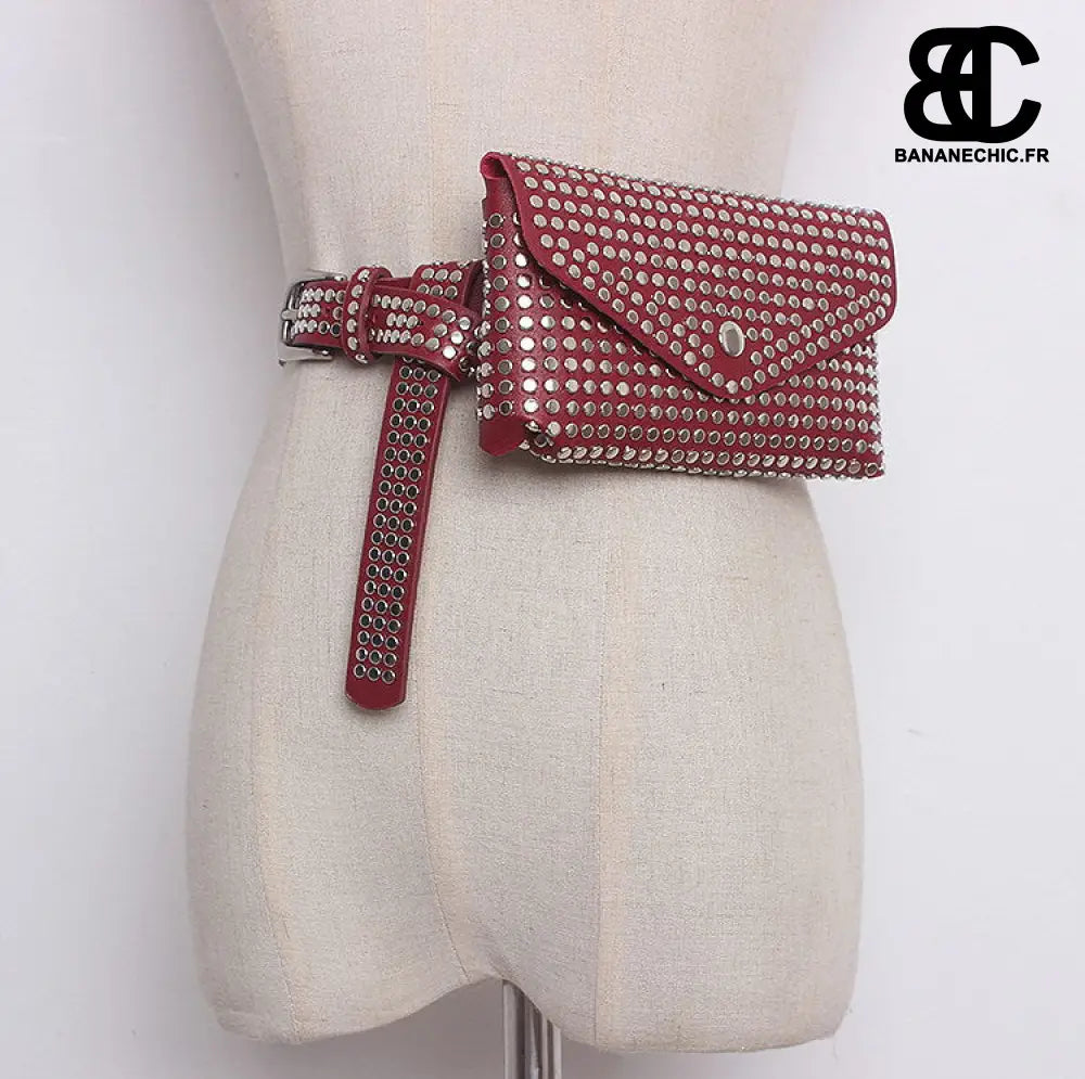 Sac banane femme tendance - Bordeau - Banane - Banane Chic ™