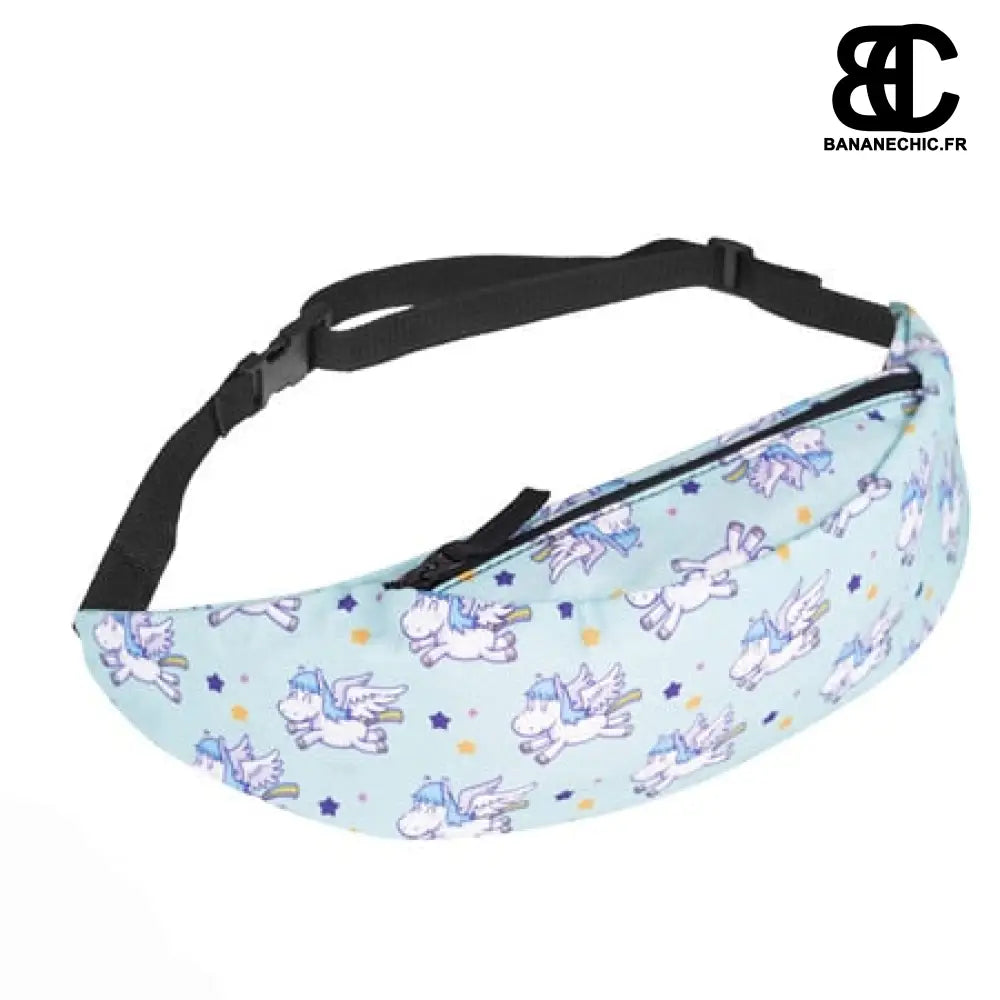 Sac banane fille trendy - Bleu - Banane - Banane Chic ™