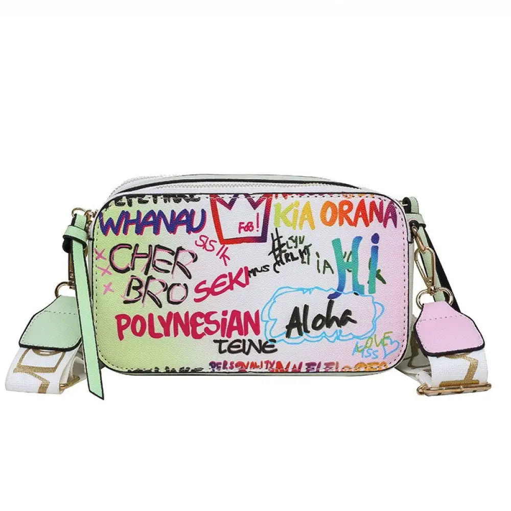 Sac banane graffiti tendance - White - banane - Banane Chic