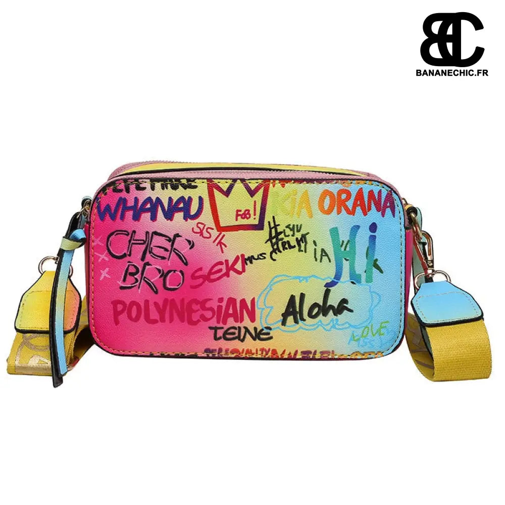 Sac banane graffiti tendance - Multicolor - banane - Banane