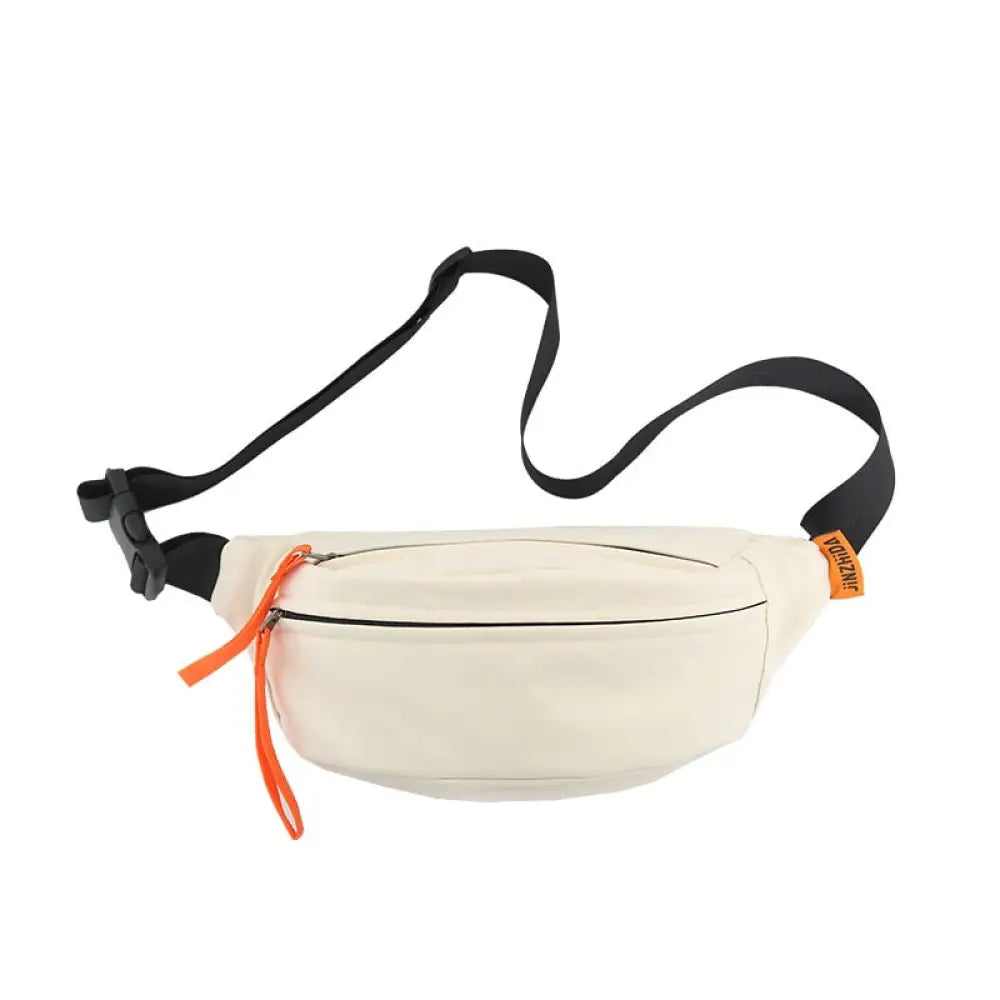 Sac Banane Grand Format AirZyx - Oxford Imperméable, Sangle Ajustable, 4 Poches Extérieures, Pour Voyage Et Sport