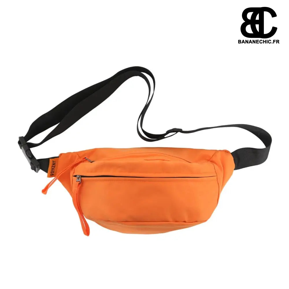 Sac Banane Grand Format beige - Orange - Sac Banane - Banane