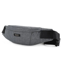 Sac banane gris moderne pour homme