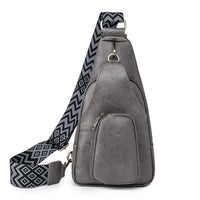 Sac banane gris tendance