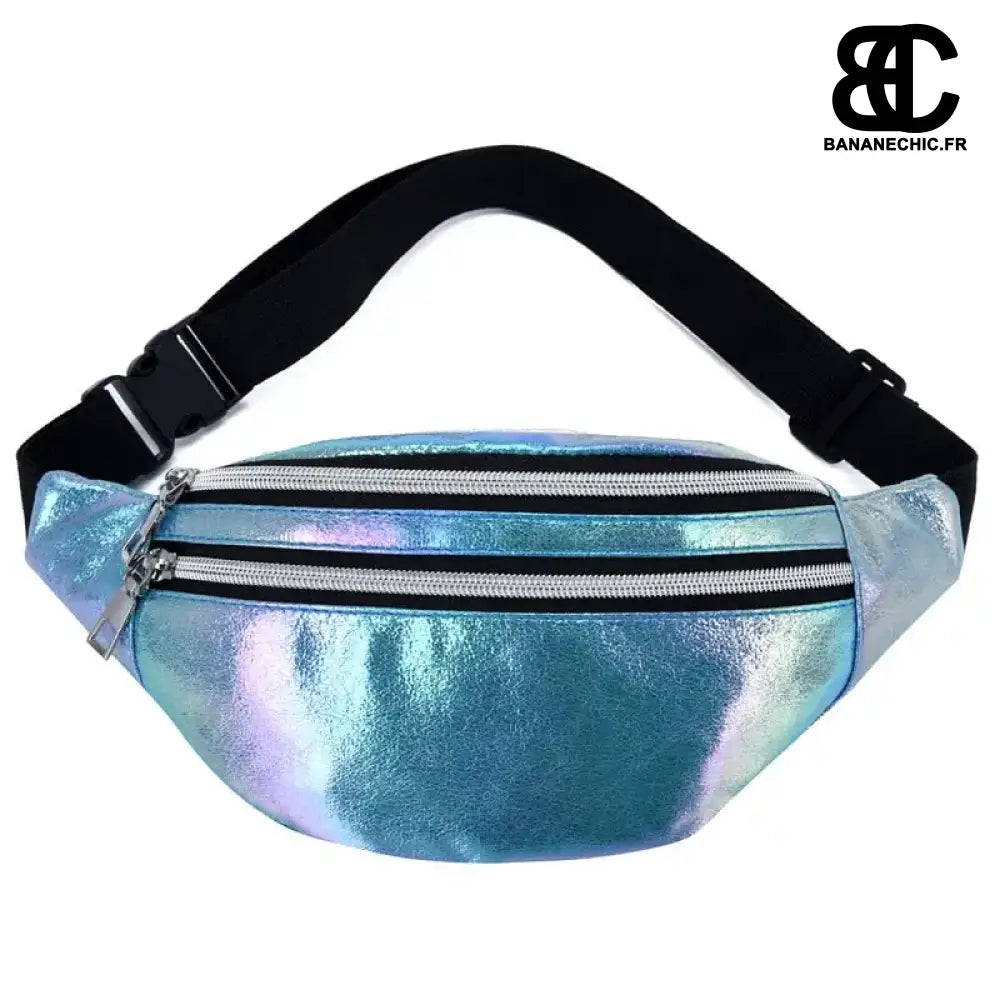 Sac banane holographique - Bleu - Sac Banane - Banane Chic ™