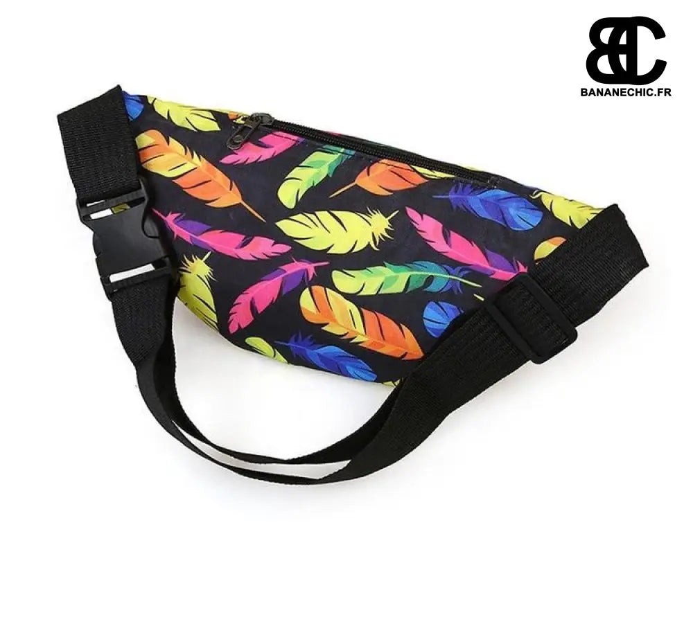 Sac banane holographique sport fantaisie - Banane - Banane