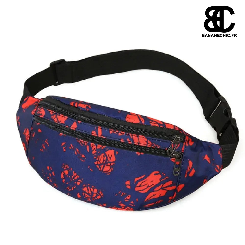Sac banane holographique sport fantaisie - Mauve - Banane -