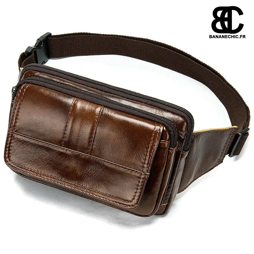 Sac banane homme blanc trendy - Auburn - Banane - Banane