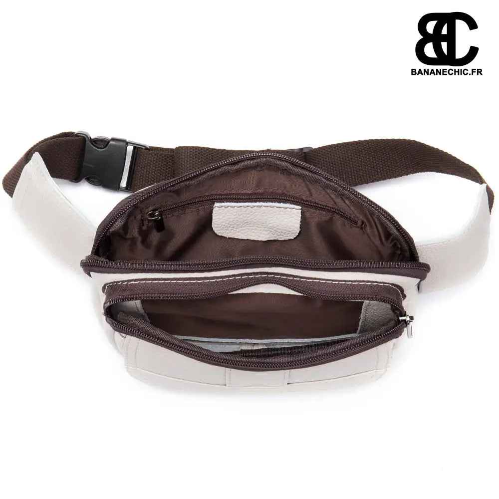 Sac banane homme blanc trendy - Banane - Banane Chic ™