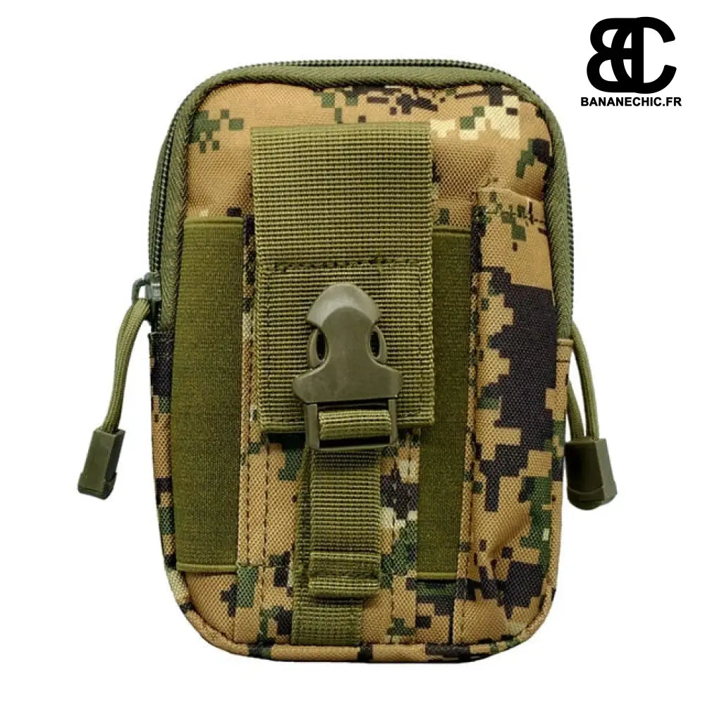 Sac banane homme compact - Camouflage Vert - Banane - Banane